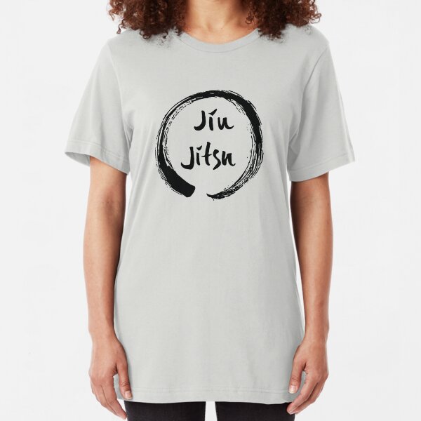 Jiu Jitsu Enso Circle T-Shirt Slim Fit T-Shirt