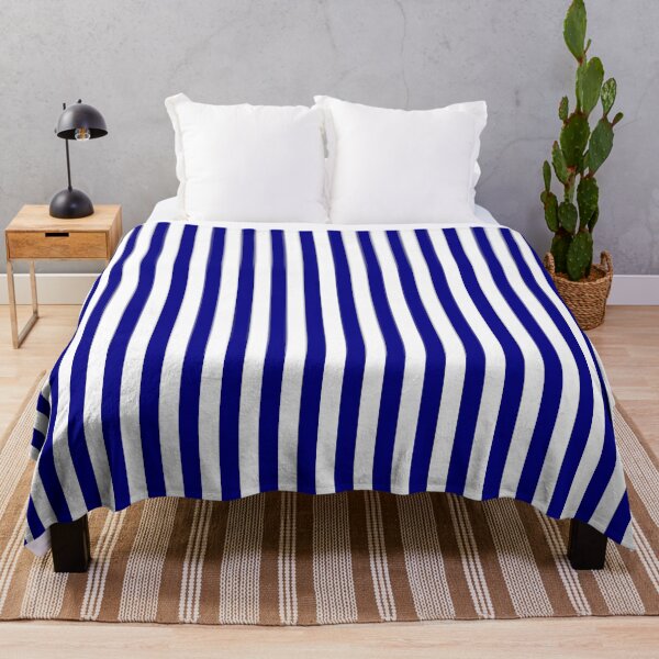 Item preview, Cabana Stripes Navy Blue designed and sold by 89BLACK.
