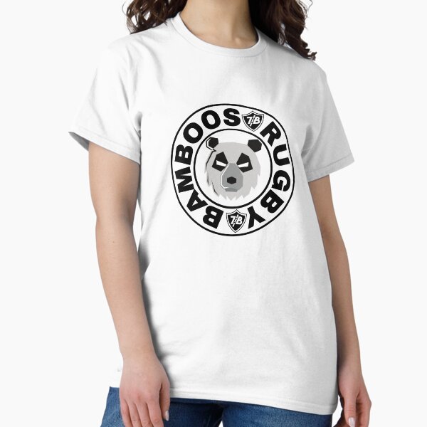 Round Font Panda Logo Classic T-Shirt