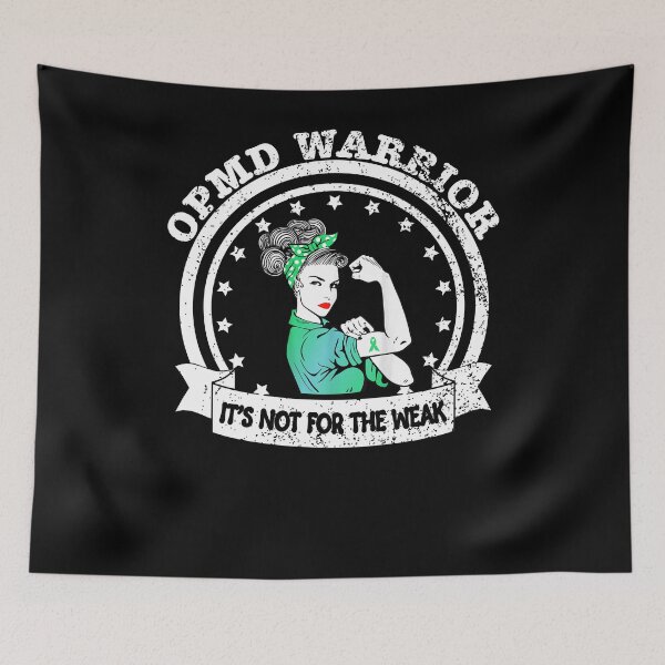 Item preview, Oculopharyngeal Muscular Dystrophy OPMD Warrior designed and sold by Atlas Bog.