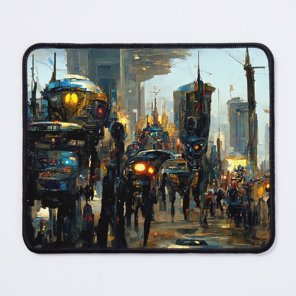Item preview, Robo-City designed and sold by AM FineArtPrints.