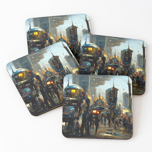 Item preview, Robo-City designed and sold by AM FineArtPrints.