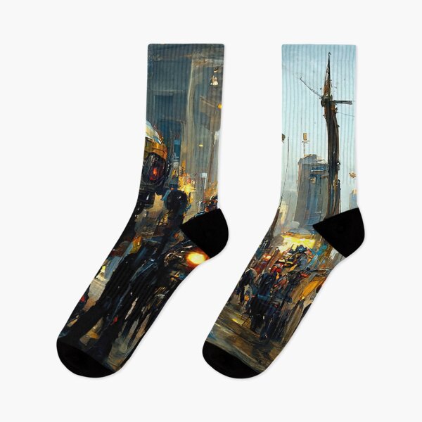 Item preview, Robo-City designed and sold by AM FineArtPrints.