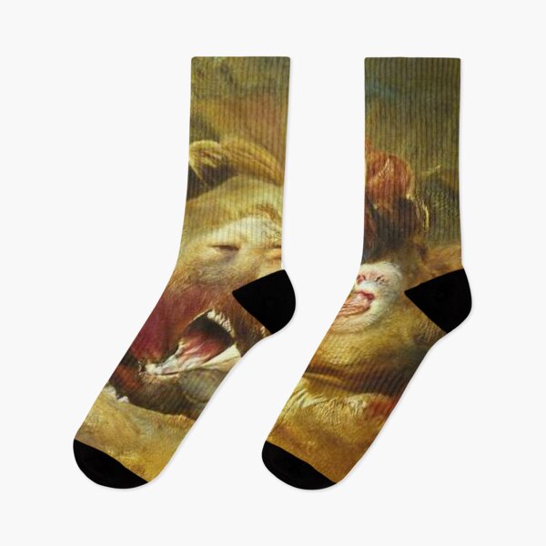 Item preview, pelea de leones designed and sold by kharamoot.