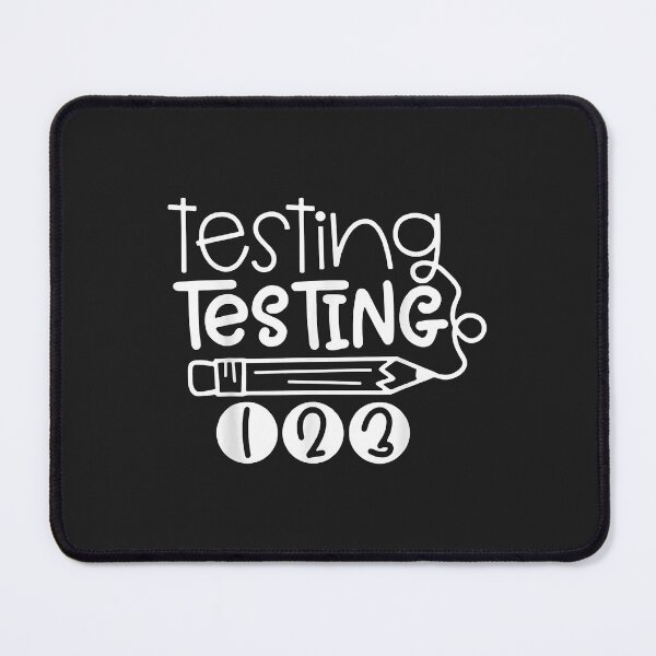 Item preview, Funny Testing Testing 123 Shirt Teacher Student Test Day designed and sold by JeffreyMCombs.
