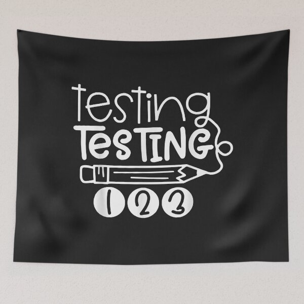 Item preview, Funny Testing Testing 123 Shirt Teacher Student Test Day designed and sold by JeffreyMCombs.