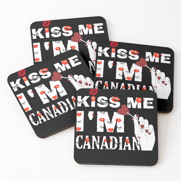 Item preview, Kiss Me I'm Canadian designed and sold by catchyology.