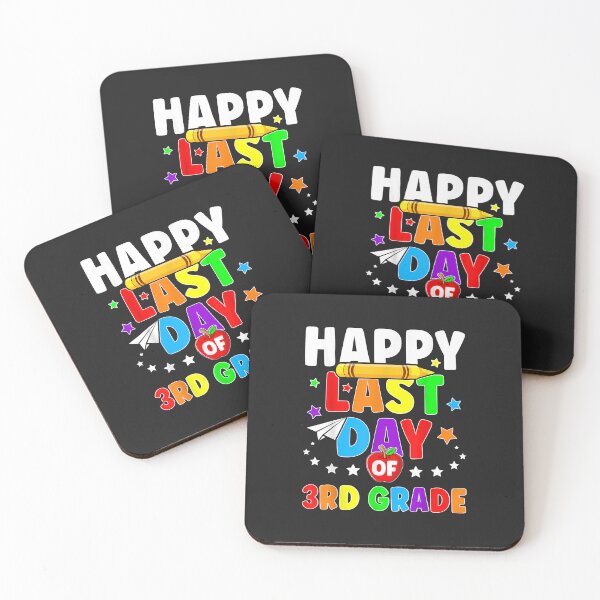 Item preview, Happy Last Day Of 3rd Grade Graduation Teacher Students Kids designed and sold by JeffreyMCombs.