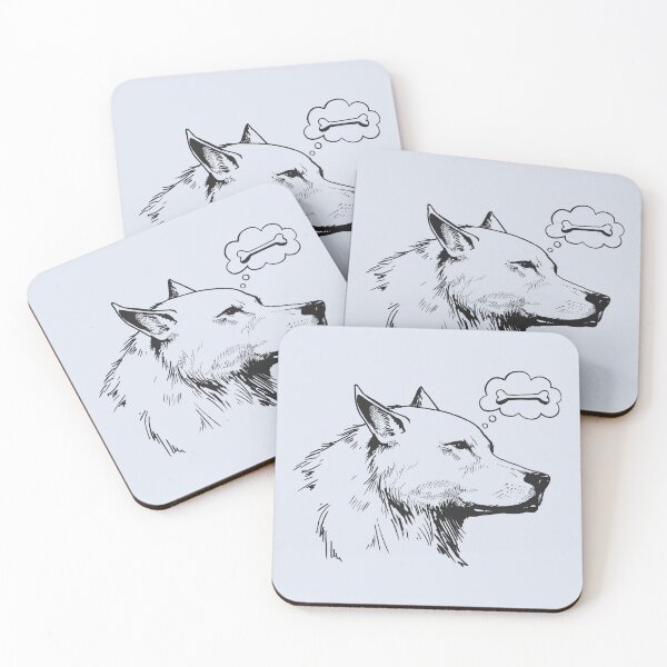 Item preview, Dog Thinking About Bones designed and sold by CreatorJ.