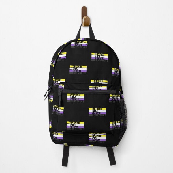 Item preview, Gender Is A Social Construct Non Binary. Nonbinary Pride designed and sold by Subtle Pride Shop.