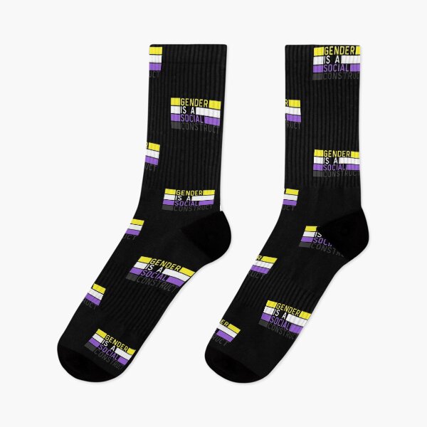 Item preview, Gender Is A Social Construct Non Binary. Nonbinary Pride designed and sold by Subtle Pride Shop.
