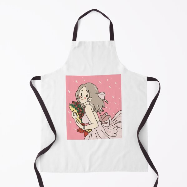 Item preview, Sweet pink flower girl designed and sold by Bingboat-Art.