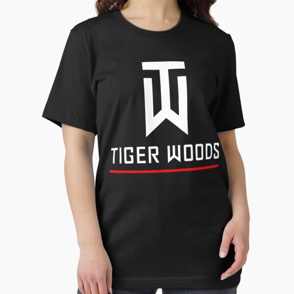 tiger woods golf shirt with tiger logo