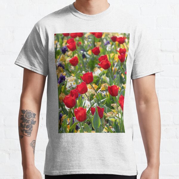 Red Tulips Classic T-Shirt
