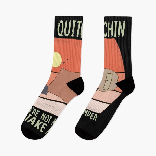Item preview, CAMP QUITCHERBITCHIN IF YOU'RE NOT A HAPPY CAMPER TAKE A HIKE - Funny Comping designed and sold by Heavdaiin.