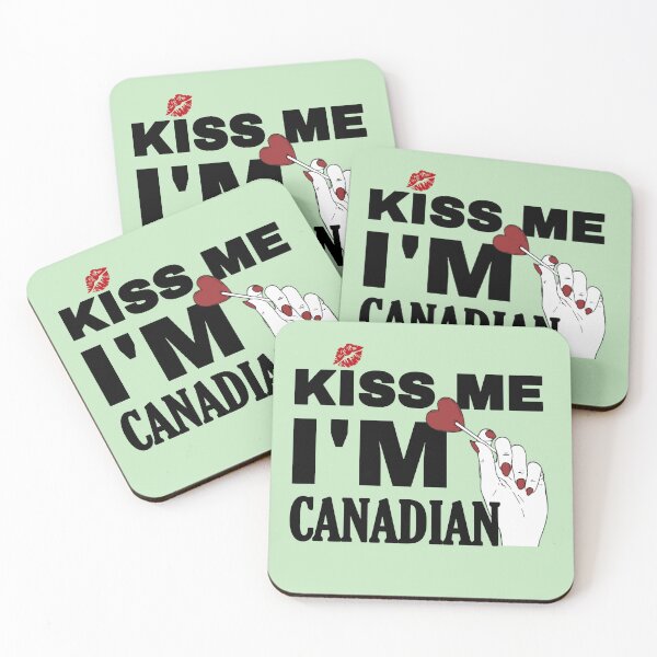 Item preview, Kiss Me I'm Canadian designed and sold by catchyology.