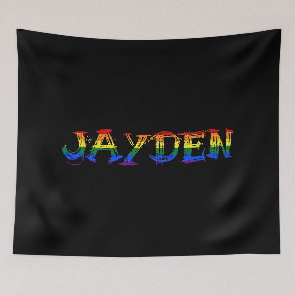 Item preview, Men rainbow name gay Jayden designed and sold by LoveIsColorful.