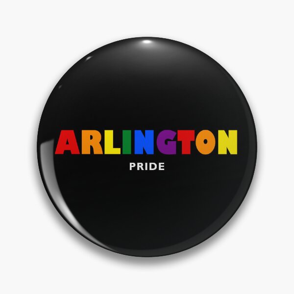Item preview, Arlington city Pride Rainbow, Texas US designed and sold by LoveIsColorful.