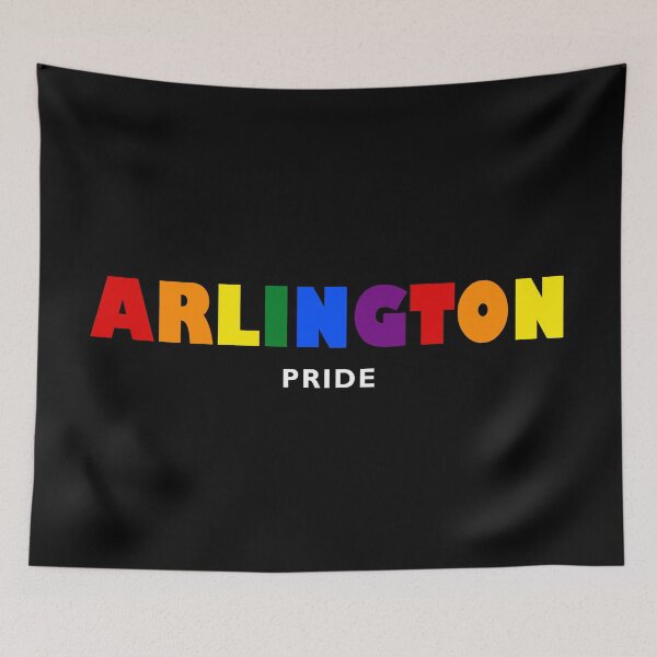 Item preview, Arlington city Pride Rainbow, Texas US designed and sold by LoveIsColorful.