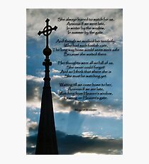 In Remembrance of a Departed Mother Photographic Print