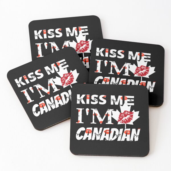 Item preview, Kiss Me I'm Canadian designed and sold by catchyology.