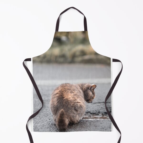 Item preview, Cat and Puddle | Cat Seeking Reflection designed and sold by PhotosByVille.