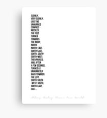 Brave New World Canvas Print