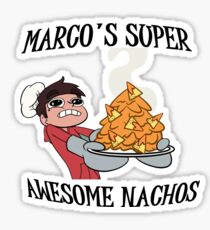 Marco's Super Awesome Nachos Sticker