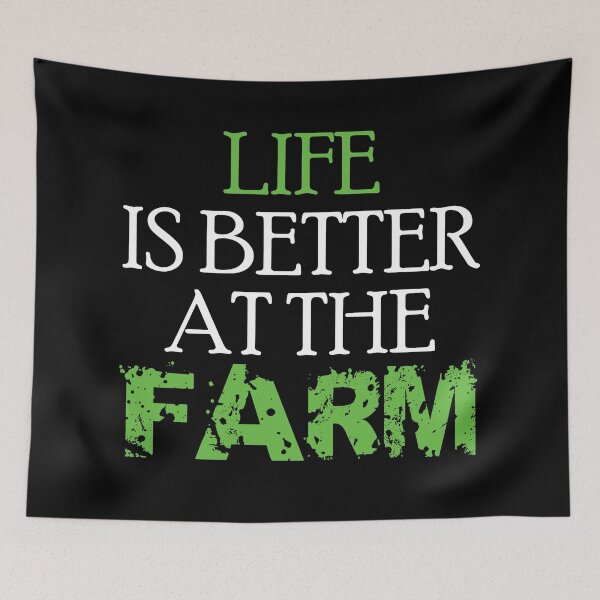 Item preview, Life Is Better At The Farm designed and sold by jain-ravi002.