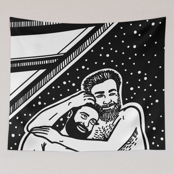 Item preview, NIGHTTIME CUDDLE designed and sold by abstractnudes.