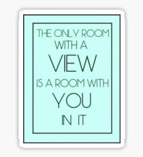 Room With a View Sticker