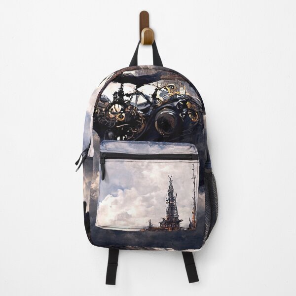 Item preview, Steampunk Flying Fortress designed and sold by AM FineArtPrints.
