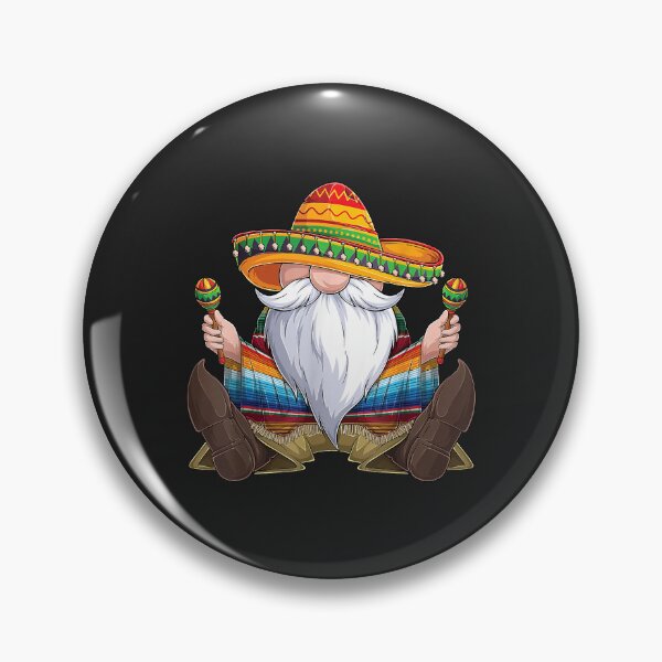 Item preview, Mexican Gnome Cinco De Mayo Serape Poncho men Women kids boy designed and sold by JeffreyMCombs.