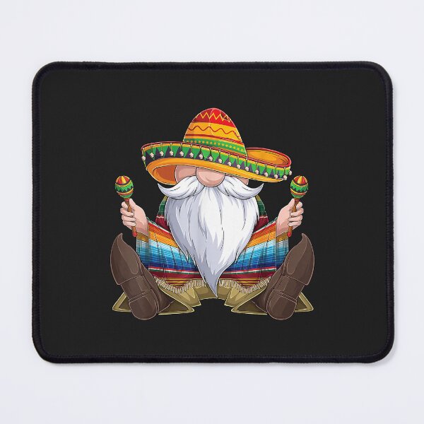 Item preview, Mexican Gnome Cinco De Mayo Serape Poncho men Women kids boy designed and sold by JeffreyMCombs.