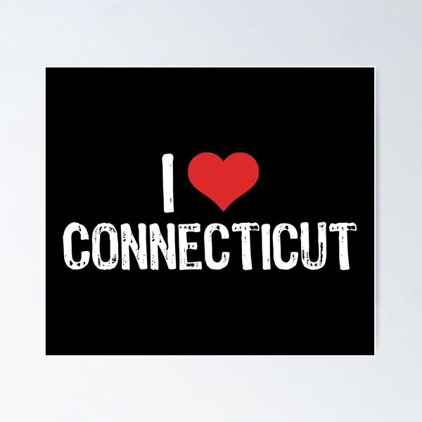 Item preview, I Love Connecticut designed and sold by The "I Love Everything" Shop.