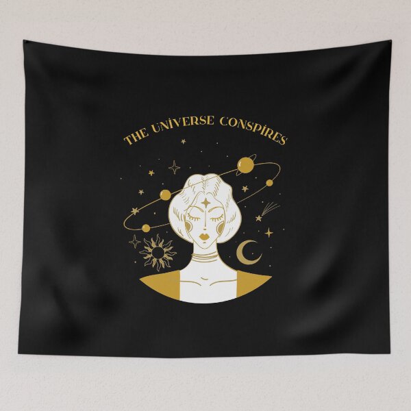 Item preview, The Universe Conspires designed and sold by Disturbing Wonderland.