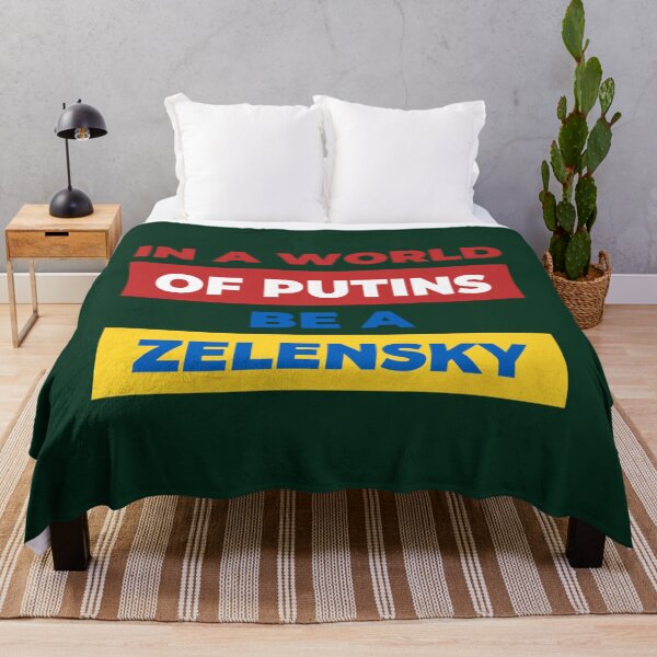 Item preview, In a World of putins be a Zelensky designed and sold by RayAndAnnShop.