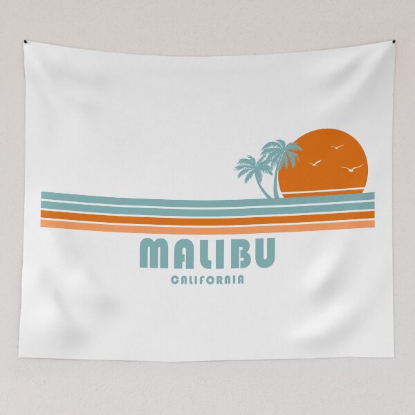 Item preview, Malibu California Sun Palm Trees designed and sold by Esskay Designs.