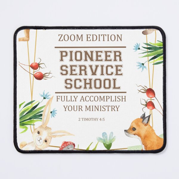 Item preview, Pioneer Service School 2023 (Jungle) Spiral Notebook designed and sold by crafts-gift.