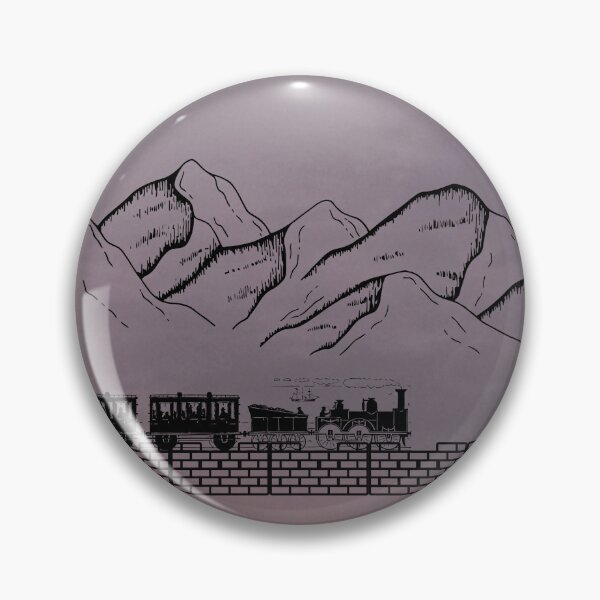 Item preview, Midnight train and air balloons  designed and sold by SkyisBright.