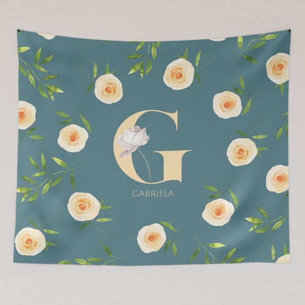 Item preview, Gabriela with flowers  designed and sold by Weather gifts .