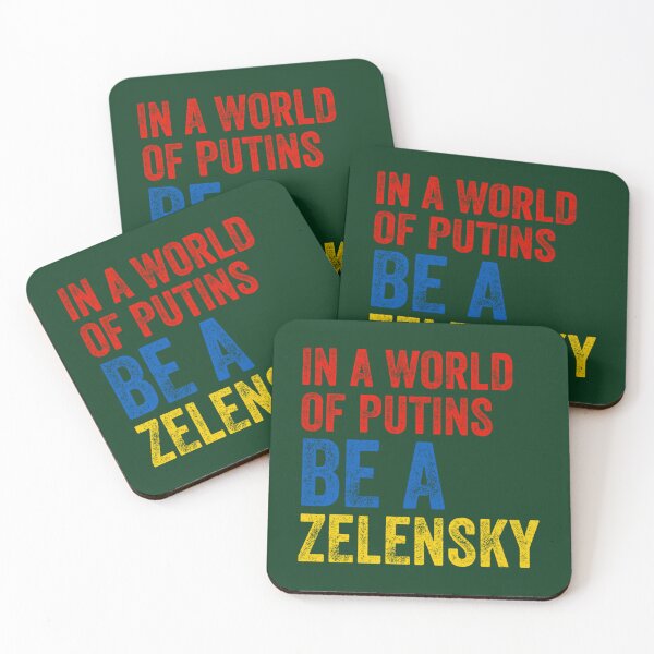 Item preview, In A World Of Putins Be A Zelensky  , FCK PTN, Putin Fuck Vladimir Putin Russia Russia Moscow Kremli designed and sold by RayAndAnnShop.