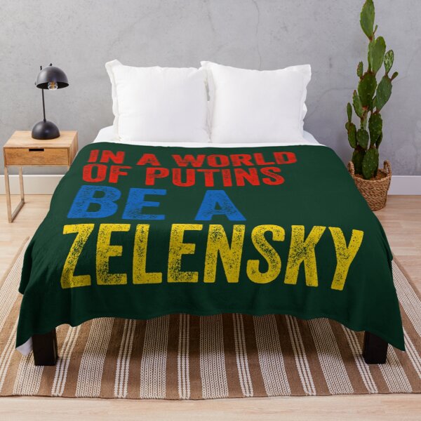 Item preview, In A World Of Putins Be A Zelensky , FCK PTN, Putin Fuck Vladimir Putin Russia Russia Moscow Kremli designed and sold by RayAndAnnShop.