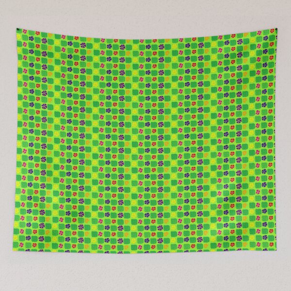Item preview, Colorful flowers pattern designed and sold by LAHTheAntihero.