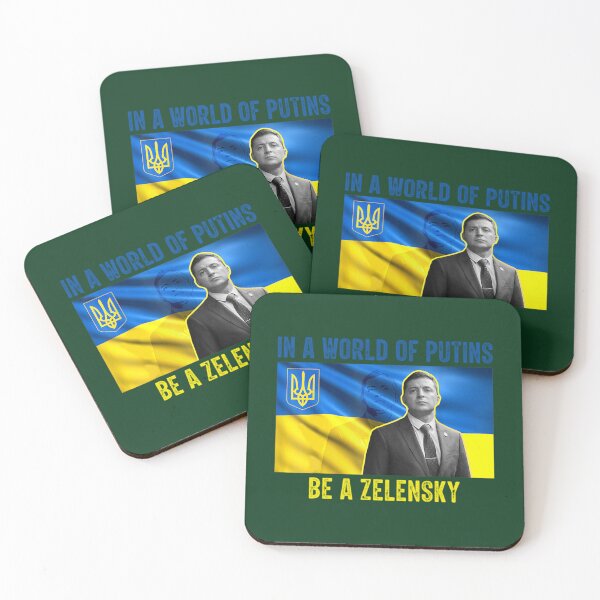Item preview, In a World of Putins Be a Zelensky - Cлава Україні Slava Ukrayini - Slava Ukraini - Ukraini Glory to                     designed and sold by RayAndAnnShop.