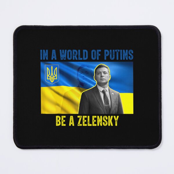 Item preview, In a World of Putins Be a Zelensky - Cлава Україні Slava Ukrayini - Slava Ukraini - Ukraini Glory to designed and sold by RayAndAnnShop.