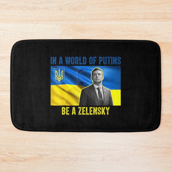 Item preview, In a World of Putins Be a Zelensky - Cлава Україні Slava Ukrayini - Slava Ukraini - Ukraini Glory to                     designed and sold by RayAndAnnShop.