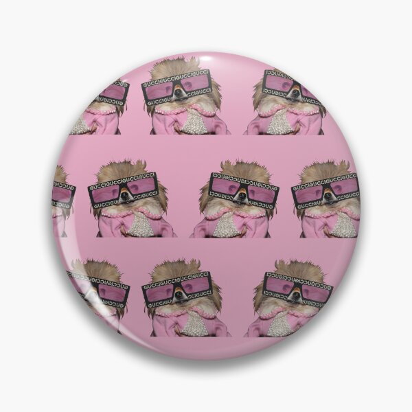 Item preview, Pomeranian Pink Giggy RHOBH Real Housewives designed and sold by ponychops.