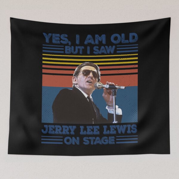 Item preview, Retro Yes I&x27;m Old But I Saw Jerry Lee Lewis On Stage Essential . designed and sold by rutkonqderre.
