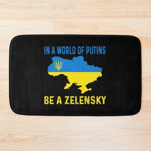 Item preview, In a World of Putins Be a Zelensky - Cлава Україні Slava Ukrayini - Slava Ukraini - Ukraini Glory to                 designed and sold by RayAndAnnShop.